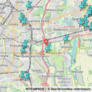 Mappa Via Privata Taverna, 20134 Milano MI, Italia (3.61368)