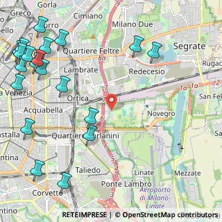 Mappa Via Privata Taverna, 20134 Milano MI, Italia (3.2195)