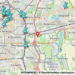 Mappa Via Privata Taverna, 20134 Milano MI, Italia (3.62917)