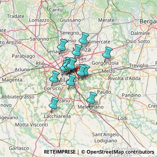 Mappa Via Privata Taverna, 20134 Milano MI, Italia (8.4425)