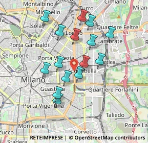 Mappa Piceno Plebisciti, 20129 Milano MI, Italia (1.62467)