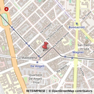Mappa Via Raffaello Sanzio, 32, 20149 Milano, Milano (Lombardia)