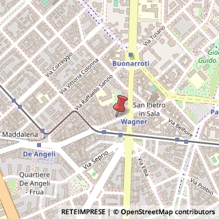 Mappa Via Marghera, 10, 20149 Milano, Milano (Lombardia)