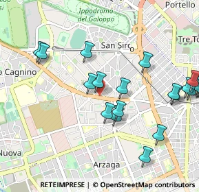 Mappa Via Paolo Rembrandt, 20147 Milano MI, Italia (1.185)