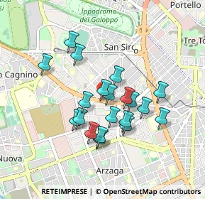 Mappa Via Paolo Rembrandt, 20147 Milano MI, Italia (0.7335)