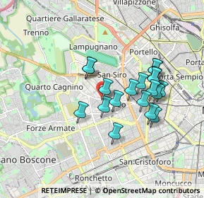 Mappa Via Paolo Rembrandt, 20147 Milano MI, Italia (1.48368)