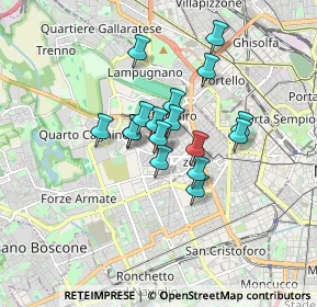 Mappa Via Paolo Rembrandt, 20147 Milano MI, Italia (1.18294)