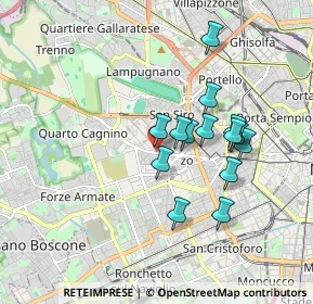 Mappa Via Paolo Rembrandt, 20147 Milano MI, Italia (1.50071)