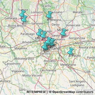 Mappa Via Giovanni Fantoni, 20148 Milano MI, Italia (10.84833)