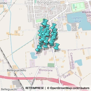 Mappa Via A. Toscanini, 25010 Borgosatollo BS, Italia (0.22)