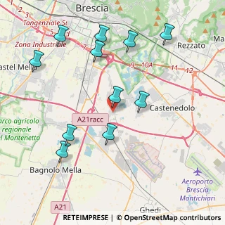 Mappa Via Arturo Toscanini, 25010 Borgosatollo BS, Italia (4.39364)