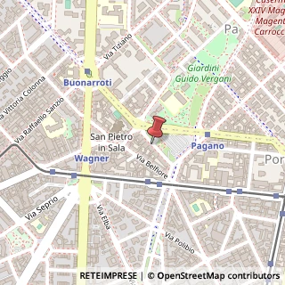 Mappa Via Giotto,  9, 20145 Milano, Milano (Lombardia)