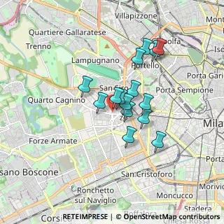 Mappa Viale Aretusa, 20148 Milano MI, Italia (1.294)