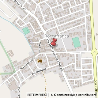 Mappa Via Santi Martiri Gervasio e Protasio, 90, 25030 Roccafranca, Brescia (Lombardia)
