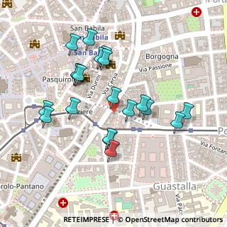 Mappa Via Colonnetta, 20122 Milano MI, Italia (0.223)