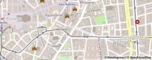 Mappa Mailand
