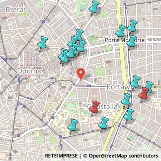 Mappa Via Colonnetta, 20122 Milano MI, Italia (0.6155)
