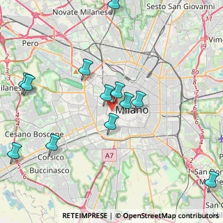 Mappa Italia, 20123 Milano MI, Italia (4.55917)