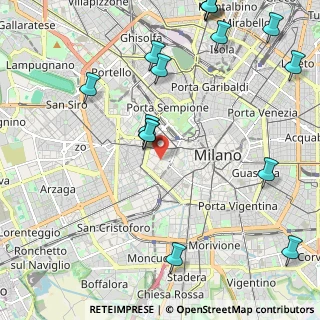 Mappa Italia, 20123 Milano MI, Italia (2.806)