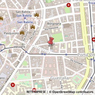 Mappa Via Chiossetto, 20122 Milano MI, Italia, 20122 Milano, Milano (Lombardia)