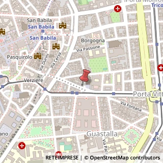 Mappa Via delle Puglie, 294F, 20122 Milano, Milano (Lombardia)