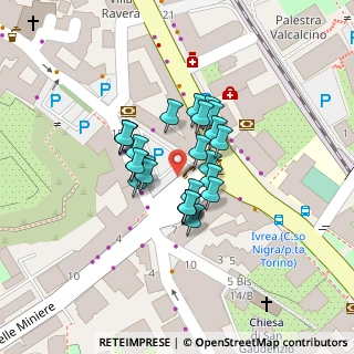 Mappa Piazza Alfonso Lamarmora, 10015 Ivrea TO, Italia (0)