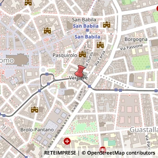 Mappa Largo Augusto, 8, 20122 Milano, Milano (Lombardia)