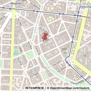 Mappa Via Coluccio Salutati, 9, 20144 Milano, Milano (Lombardia)