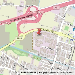 Mappa Via X Giornate, 9, 30034 Mira, Venezia (Veneto)