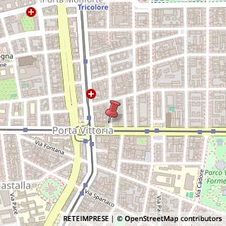 Mappa Via Benvenuto Cellini, 1, 20129 Milano, Milano (Lombardia)
