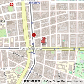 Mappa Via Benvenuto Cellini, 2, 20129 Milano, Milano (Lombardia)