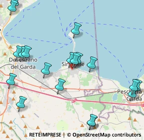 Mappa Via Giuseppe Dozza, 25019 Sirmione BS, Italia (5.2725)