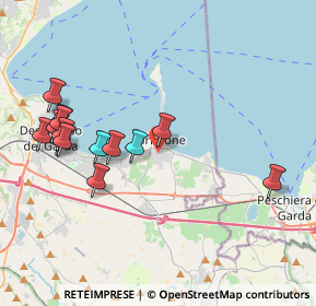 Mappa Via Giuseppe Dozza, 25019 Sirmione BS, Italia (4.20786)