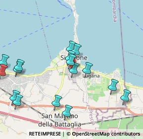 Mappa Via Giuseppe Dozza, 25019 Sirmione BS, Italia (2.22)