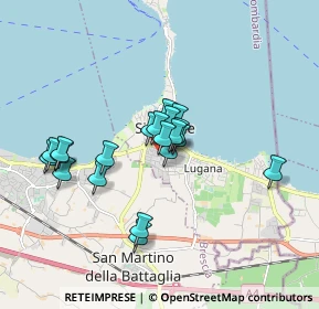 Mappa Via Giuseppe Dozza, 25019 Sirmione BS, Italia (1.3815)