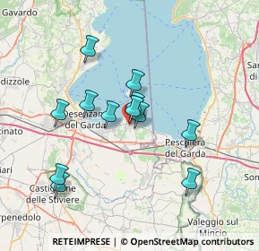 Mappa Via Giuseppe Dozza, 25019 Sirmione BS, Italia (6.14917)