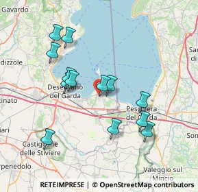 Mappa Via Giuseppe Dozza, 25019 Sirmione BS, Italia (6.97846)