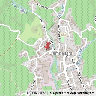 Mappa Via martiri della liberta' 20, 36053 Gambellara, Vicenza (Veneto)