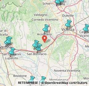 Mappa Via Martiri della Libertà, 36053 Gambellara VI, Italia (22.225)