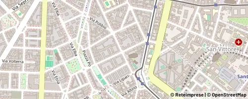 Mappa Milan