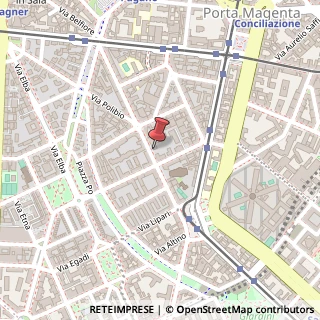 Mappa Via Paolo Giovio, 29, 20144 Milano, Milano (Lombardia)