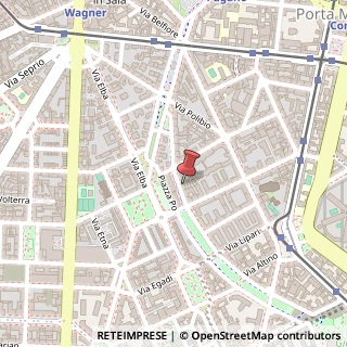 Mappa Via Giovanni de Alessandri, 9, 20144 Milano, Milano (Lombardia)