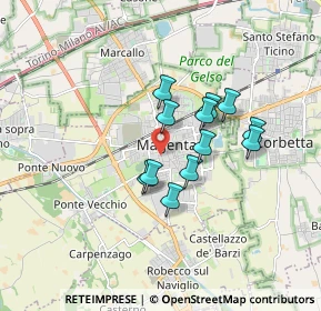 Mappa Via Pasubio, 20013 Magenta MI, Italia (1.28)