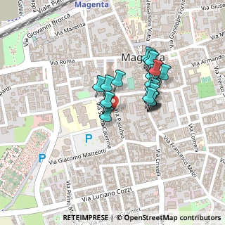 Mappa Via Pasubio, 20013 Magenta MI, Italia (0.166)