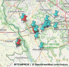 Mappa Via Pasubio, 20013 Magenta MI, Italia (6.15471)