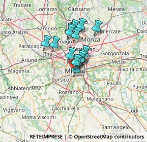 Mappa 20123 Milano MI, Italia (8.44125)