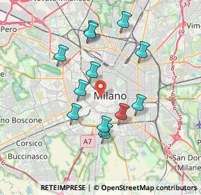 Mappa 20123 Milano MI, Italia (3.36833)
