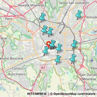 Mappa 20123 Milano MI, Italia (3.00273)