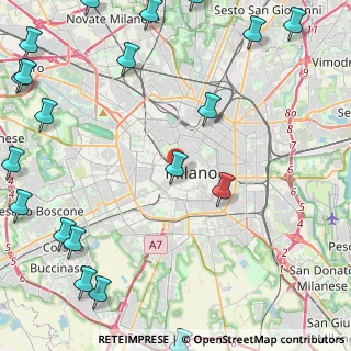 Mappa 20123 Milano MI, Italia (6.9445)