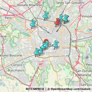 Mappa 20123 Milano MI, Italia (3.36818)